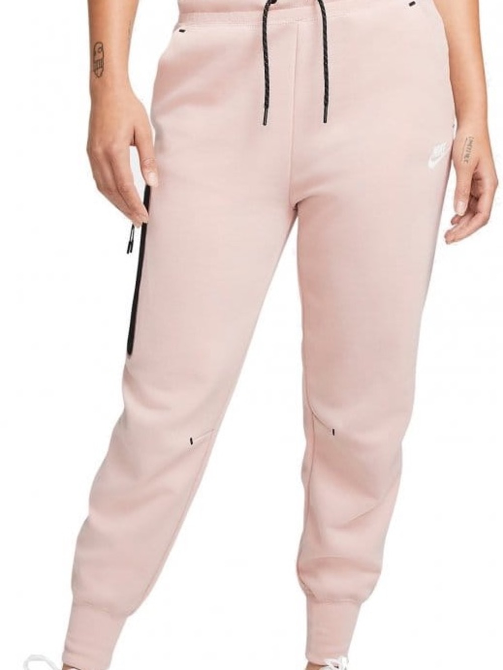 Nike Tech Women's Light Pink Drawstring Jogger Pants